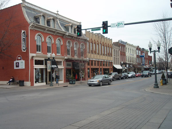 4th Avenue Main Street in Franklin, Tennessee